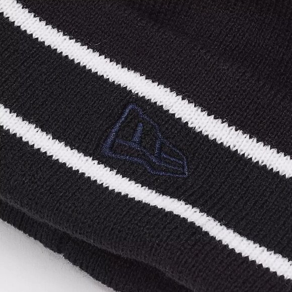 New Era MLB New York Yankees NY Cuffed Beanie Winter Hat Mens Navy OSFM - Picture 3 of 3